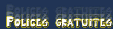 Polices gratuites / fonts